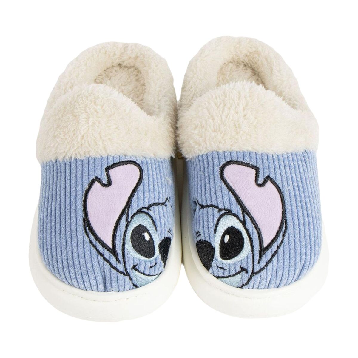 House Slippers Stitch Blue 36-37