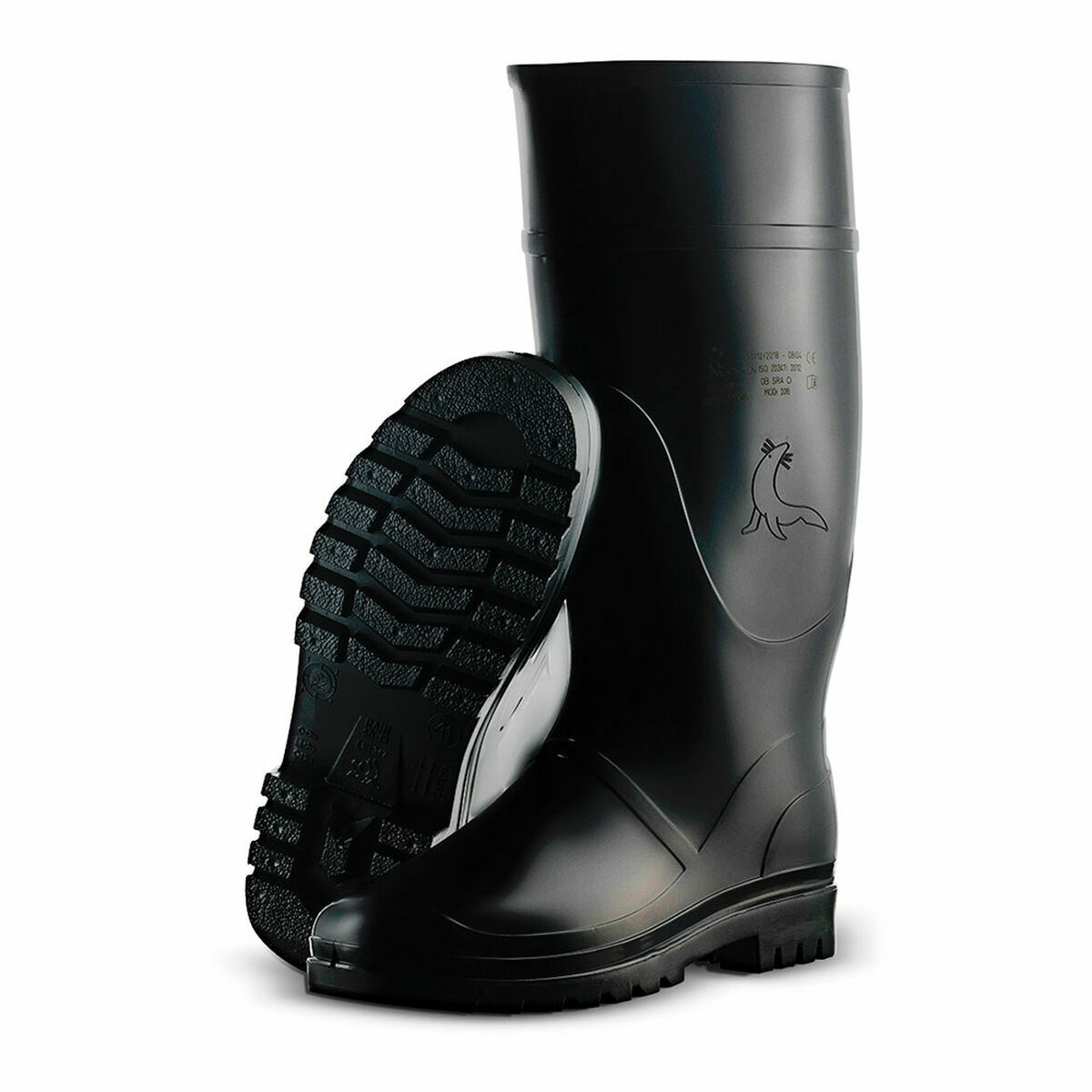 Wellington boots Mavinsa 106 Black Tall cane 39