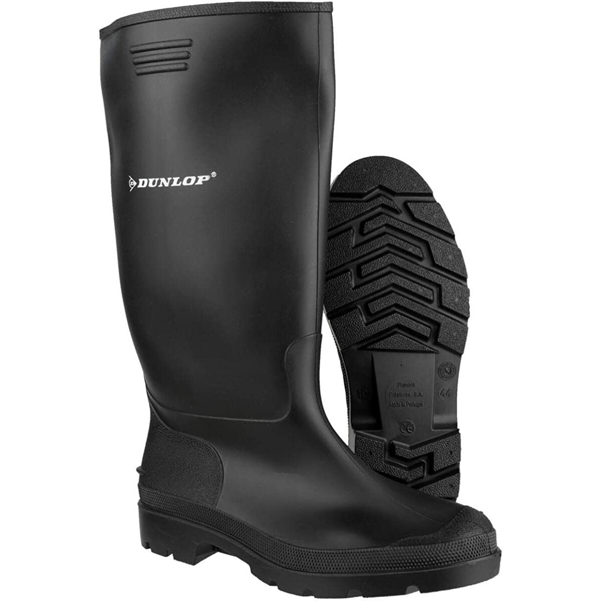 Wellington boots Dunlop Black Polyester PVC 47