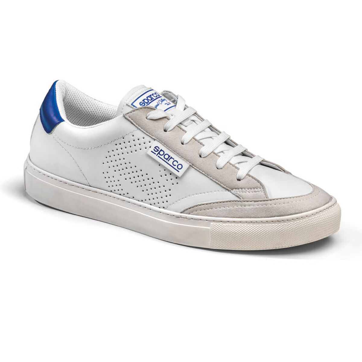 Men’s Casual Trainers Sparco S-Time Blue White 44