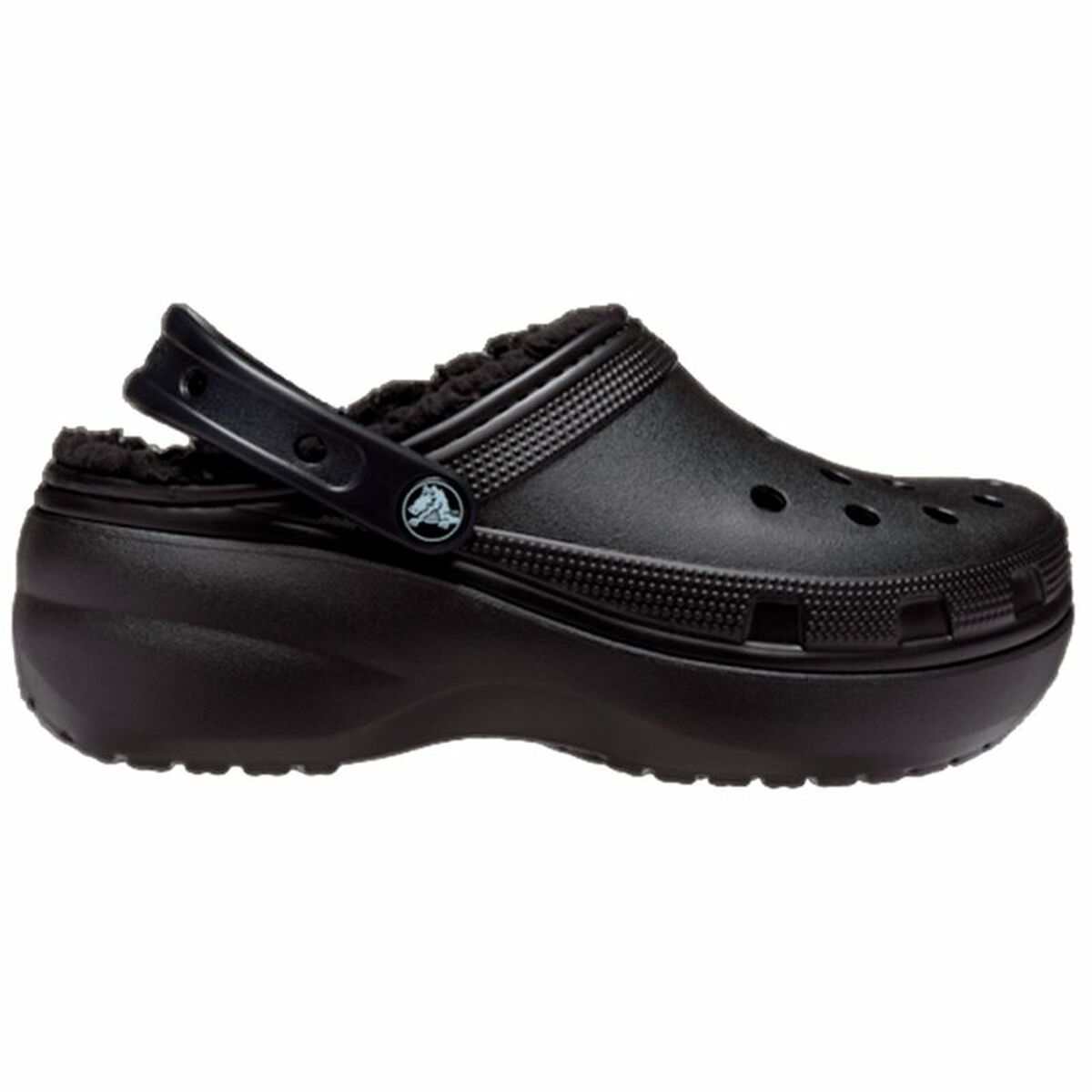 Clogs Crocs Classic Platform Lined Clog Black 34-35